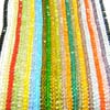 This listing is for the 10 to 13 inch per strand of Super Fine AAA Quality Glass Micro faceted rondelles in size of 4 mm to 4.5 mm approx.,,Length